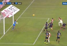 Leonardo Rugel anota el 1-0 pero el tanto es anulado por posición adelantada | VIDEO