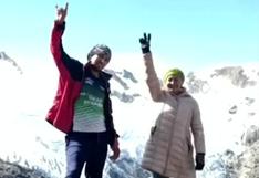 Junín: encuentran a jóvenes que se perdieron en nevado Rajuntay