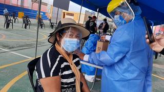 Arequipa: arriban 66 mil vacunas para continuar inmunización de mayores de 40