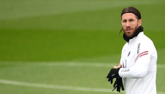 Sergio Ramos todavía no sabe si debutará con PSG este sábado. (Foto: AFP)