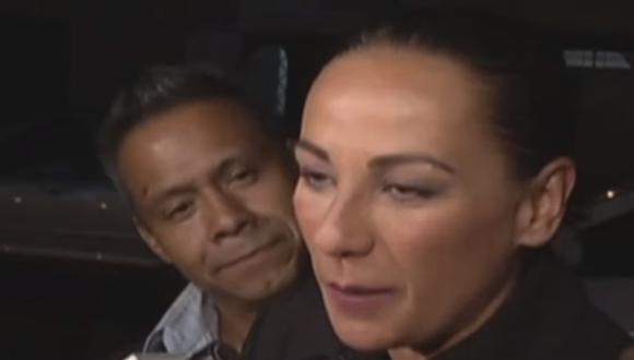 Consuelo Duval, víctima de acosador en plena entrevista [VIDEO]