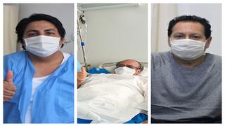 Tres médicos se recuperaron de coronavirus y fueron dados de alta del Hospital Emergencia Ate Vitarte