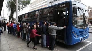 Boletos para viajar en corredor azul se comprarían en paraderos