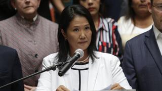 Sala civil dejó al voto amparo de Keiko Fujimori por Caso Cocteles