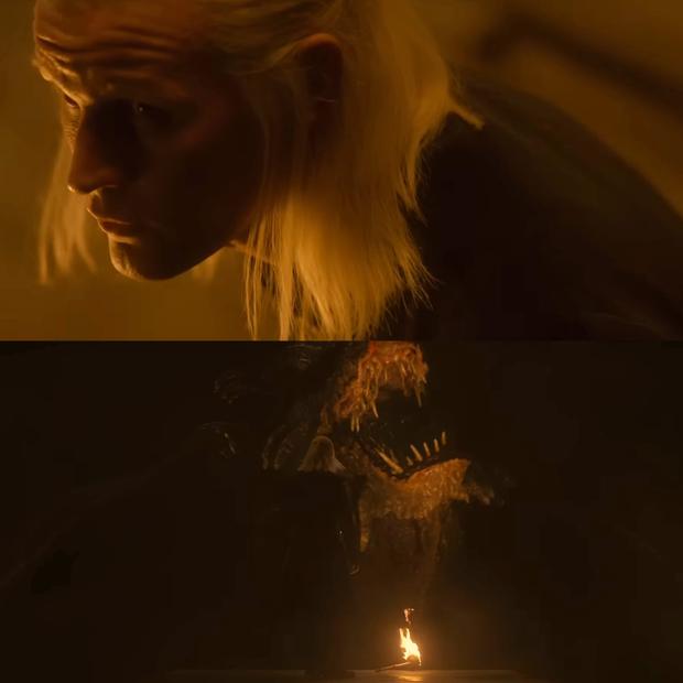 Daemon Targaryen i Vermithor w rozdziale 10 z "Smoczy Dom" (Zdjęcia: HBO)