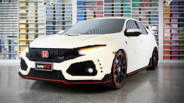 El Honda Civic Type R de Lego será exhibido durante los próximos meses en distintos eventos alrededor del mundo. (Fotos: Honda).