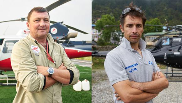 Los pilotos de helicóptero que arriesgan su vida en el Himalaya