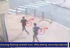 Israel: Video muestra cómo dos menores árabes atacaron a jóvenes