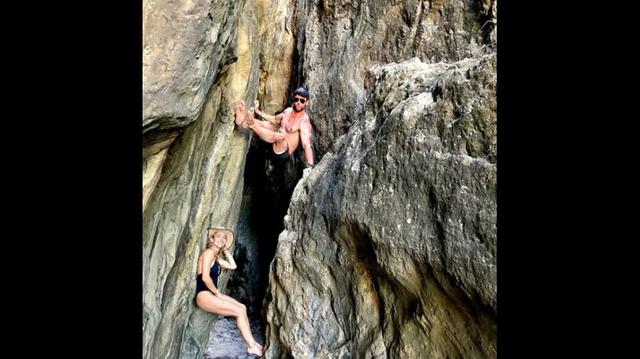 Las románticas vacaciones de Chris Hemsworth junto a Elsa Pataky. (Foto: Instagram)