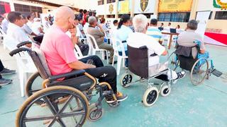 Penal Castro Castro: 60 internos fueron inscritos en el Registro Nacional de la Persona con Discapacidad
