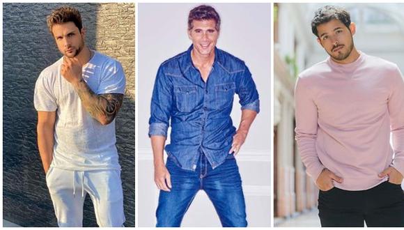 Nicola Porcella, Christian Meier, Andrés Vílchez, artistas peruanos. (Fotos: Instagram)