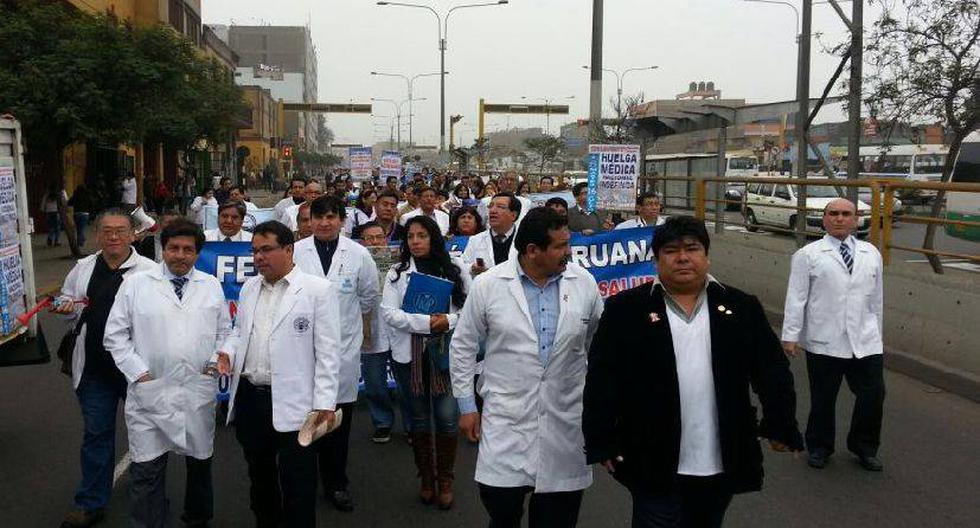 Los médicos volverán a salir a las calles este 13 de mayo. (Foto: USI)