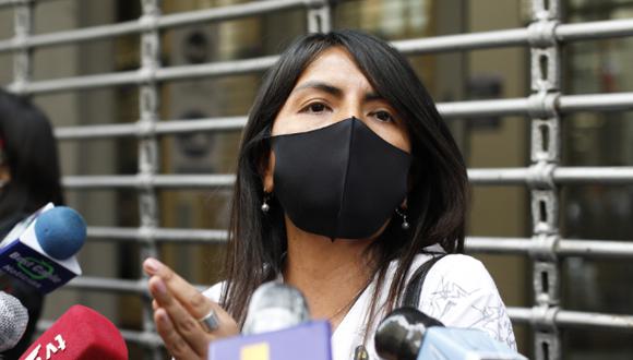 Giulliana Loza dijo esperar que el Poder Judicial otorgue el permiso de viaje a Keiko Fujimori. (Foto: Archivo GEC)