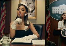 Ariana Grande: sus increíbles looks como “presidenta” de EEUU en su último videoclip | FOTOS