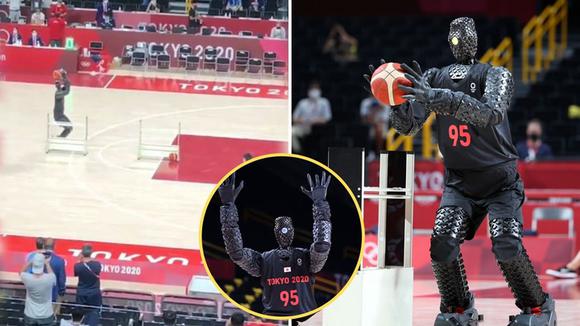 Meet the basketball robot