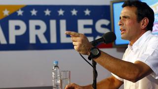 Henrique Capriles anunció que impugnará elecciones en Venezuela