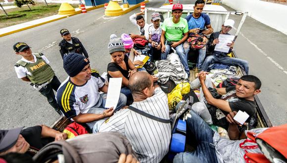 De acuerdo con últimas cifras de Migraciones, hasta la fecha han ingresado 820 mil ciudadanos venezolanos a Perú. (Foto: El Comercio)