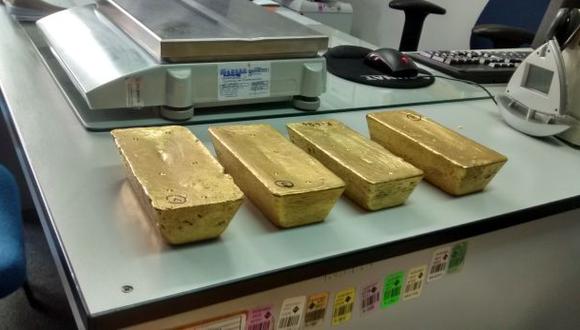 Incautaron cuatro lingotes de oro: valen más de US$1 millón