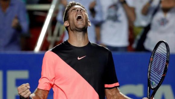 Juan Martín del Potro doblegó al tenista alemán Alexander Zverev con parciales de 6-4/6-2 y jugará la final del torneo ante el sudafricano Kevin Anderson. (Foto: Tenis Zone)