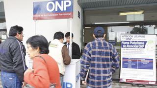 ONP: Afiliados que hoy no accederían a una pensión han aportado S/1.700 millones 