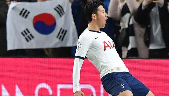 Son Heung-min se puso al servicio de su país. (Foto: AFP)