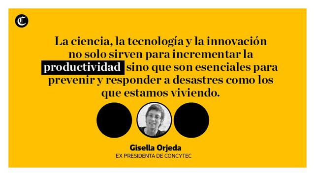 Gisella Orjeda, ocho frases de la ex presidenta del Concytec - 2