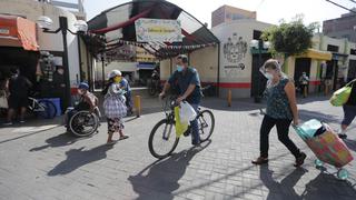 Usuarios realizan sus compras en bicicleta luego de que el Gobierno anunciara que se promoverá su uso | FOTOS