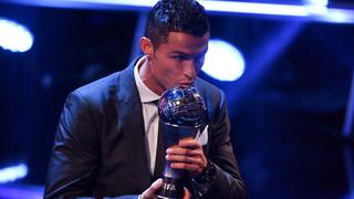 Cristiano Ronaldo ganó el premio "The Best" 2017 a mejor jugador