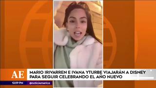 Mario Irivarren e Ivana Yturbe recibieron juntos el Año Nuevo en Madrid