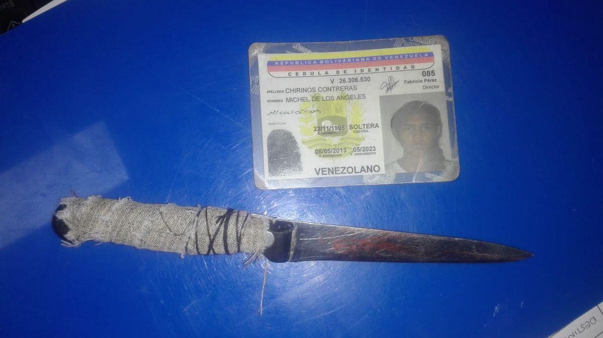 La mujer es de nacionalidad venezolana. (Foto: Policía Nacional)