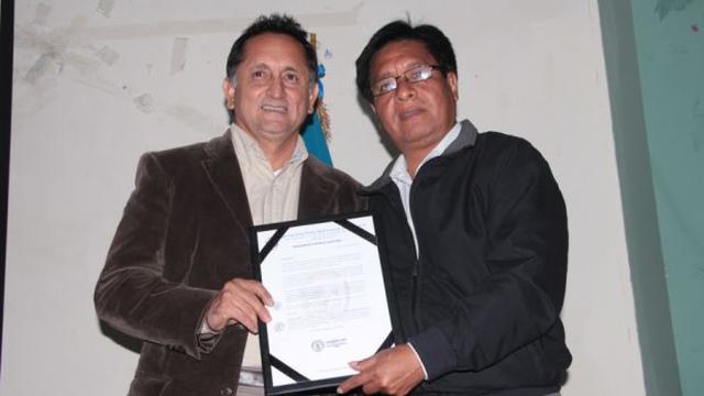 Municipalidad de Otuzco distingue a fotógrafo de El Comercio - 1