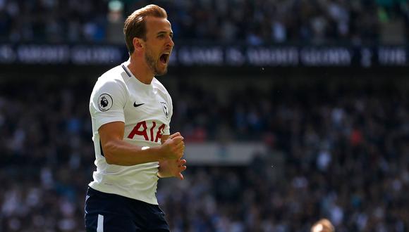 Harry Kane renovó contrato con el Tottenham Hotspur. (Foto: AFP)