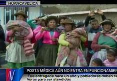 Huancavelica: piden que centro de salud moderno empiece a funcionar