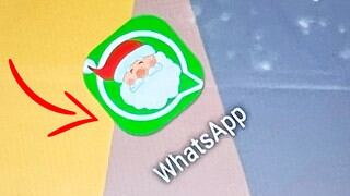 Cómo cambiar el logo de WhatsApp por uno de Papá Noel