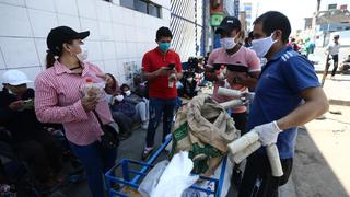 Coronavirus en el Perú: entregan ayuda a familias que esperan volver a sus regiones