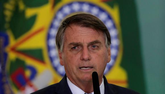 Jair Bolsonaro, presidente de Brasil. REUTERS