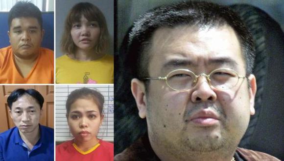 Ellos son los cuatro detenidos por la muerte de Kim Jong-nam