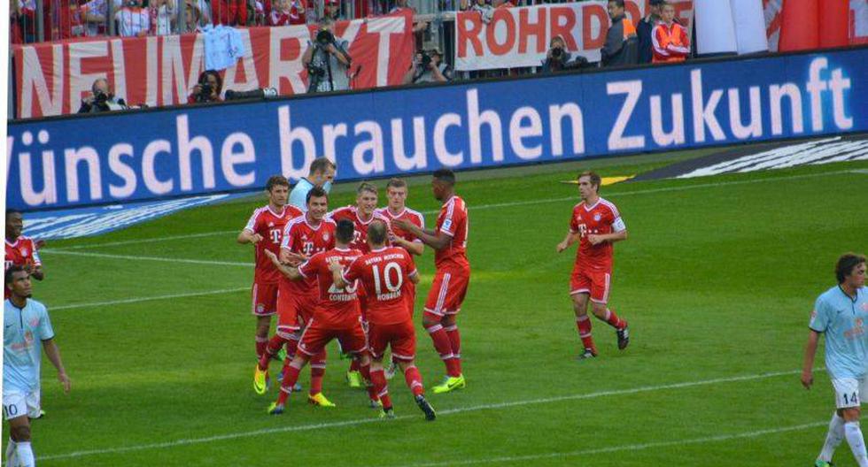 El Bayern Múnich se mantuvo líder en la Bundesliga con 23 puntos. (Foto: Facebook oficial del Bayern Múnich) 