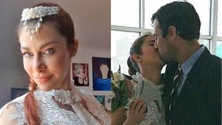 Xoana González se casó por civil con su novio Javier González