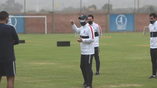 Mario Salas dirigió su primer entrenamiento en Alianza Lima