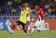 Colombia vs. Paraguay: resumen del partido por el Sudamericano Sub 20 