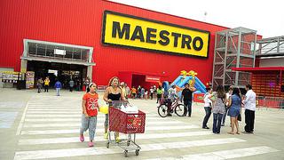 Ventas de Maestro Perú crecieron 18,5% durante el 2013