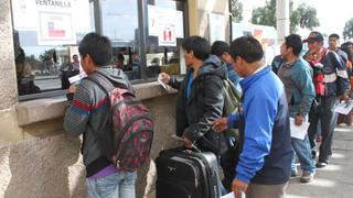 Peruanos y chilenos pasarán por un solo control migratorio
