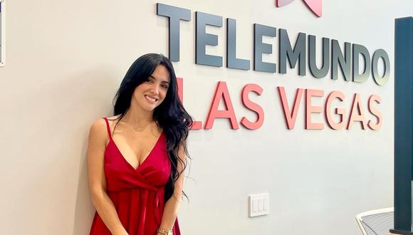 Rosángela Espinoza tras lucirse en instalaciones de Telemundo: “Nunca dije que iba trabajar allí”. (Foto: @rosangelaeslo)