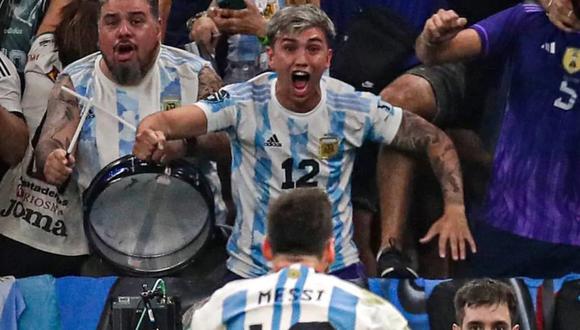 Quién es el hincha argentino que se viralizó en la foto del gol de Messi a México en el Mundial