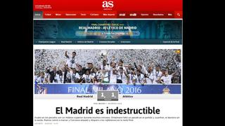 Real Madrid campeón: así informaron los medios internacionales