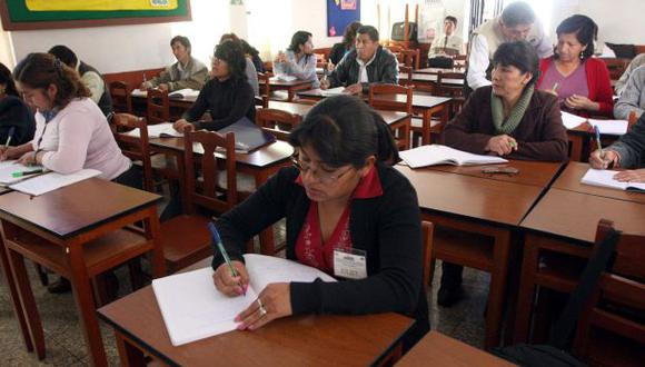 El 38% de profesores tumbesinos desaprobó prueba docente