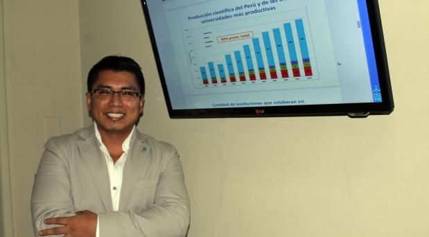 “En el Perú se producen pocos artículos científicos”