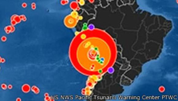 Todos los terremotos del año en un solo mapa