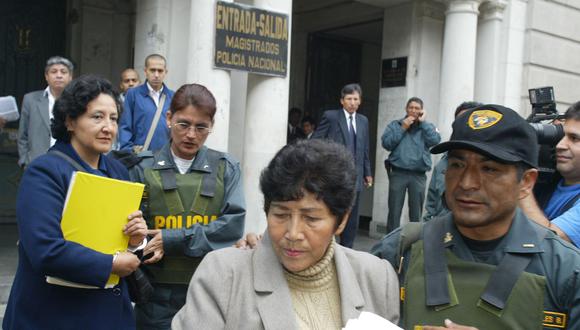 Martha Huatay sería liberada el 16 de octubre, luego de cumplir una pena de 25 años por terrorismo. (Foto: Archivo El Comercio)